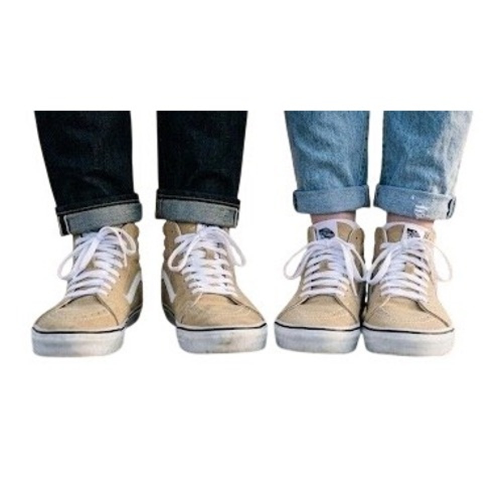 Vans Sk8-Hi Tan Khaki Suede High Top Sneakers Mens 7.5 Womens 9 VN0A38GEUPB‎